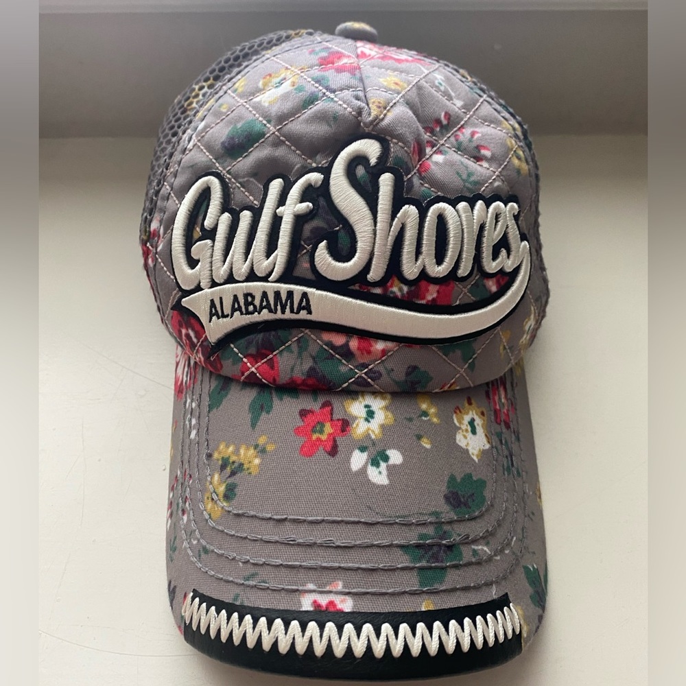 Floral Gulf Shores hat